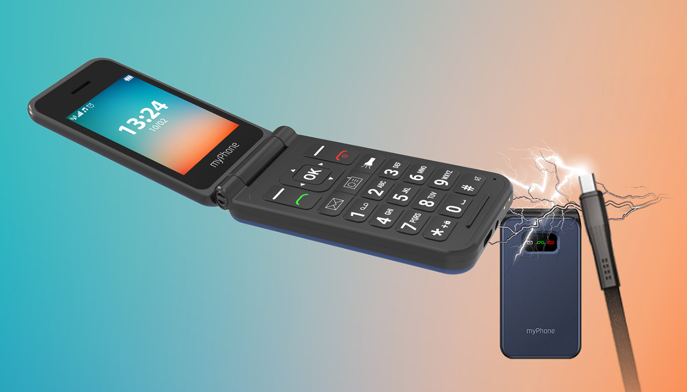 TELEMOVEL MYPHONE SHEL-FLIPLT